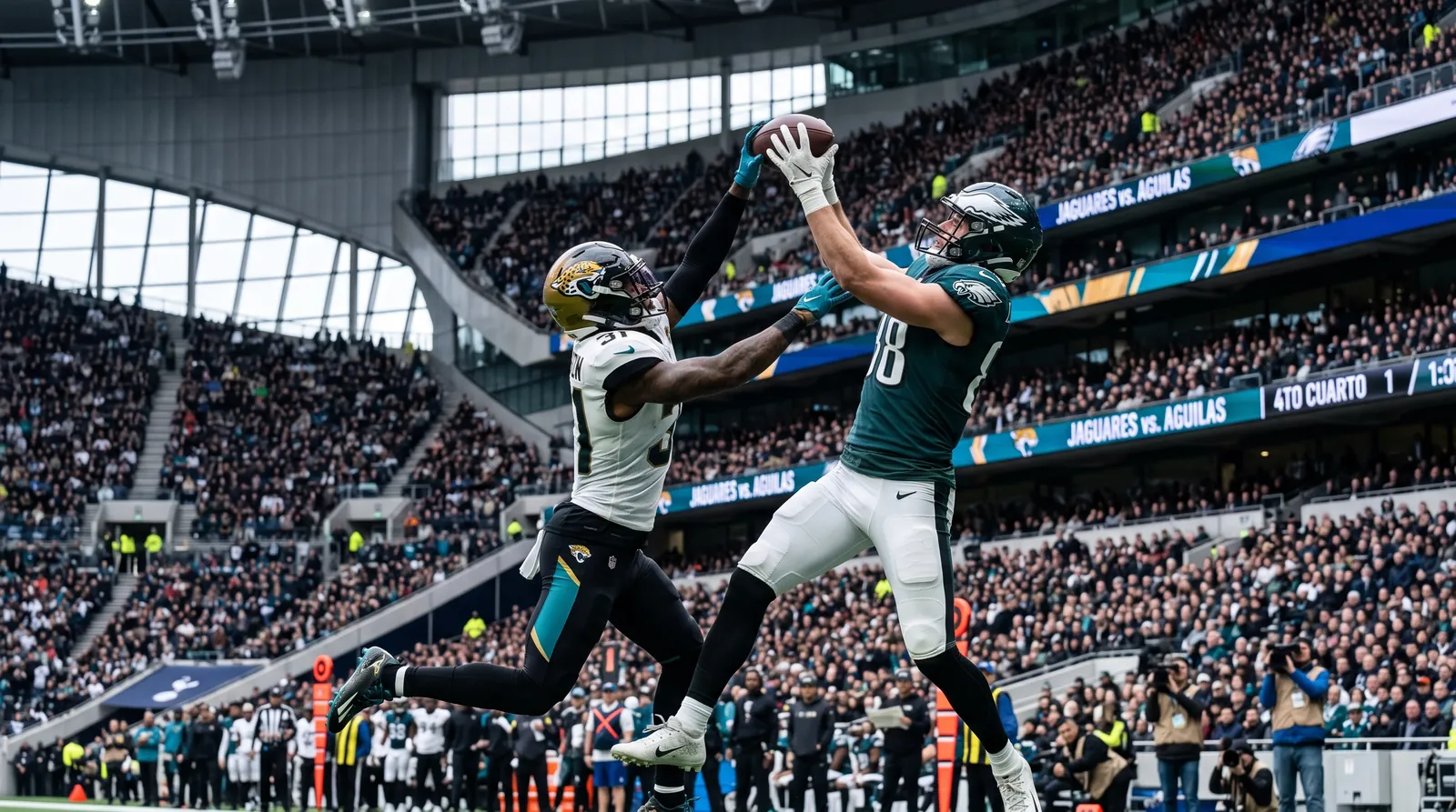 Águilas vs. Jaguares en Londres: análisis y pronóstico