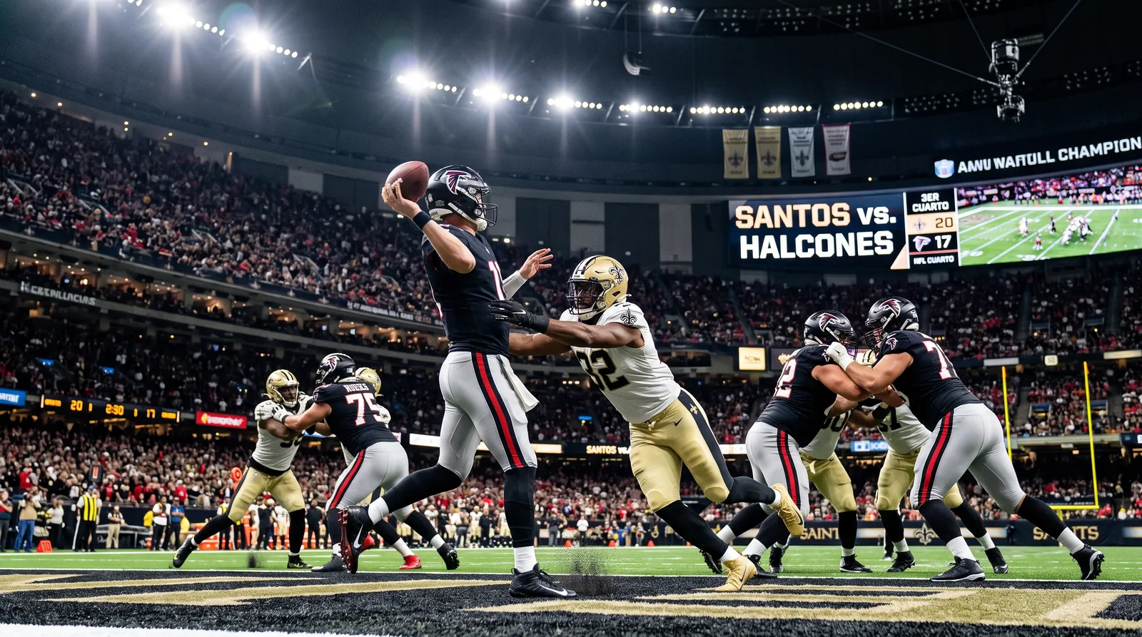 Halcones vs. Santos: análisis y pronóstico del Monday Night Football